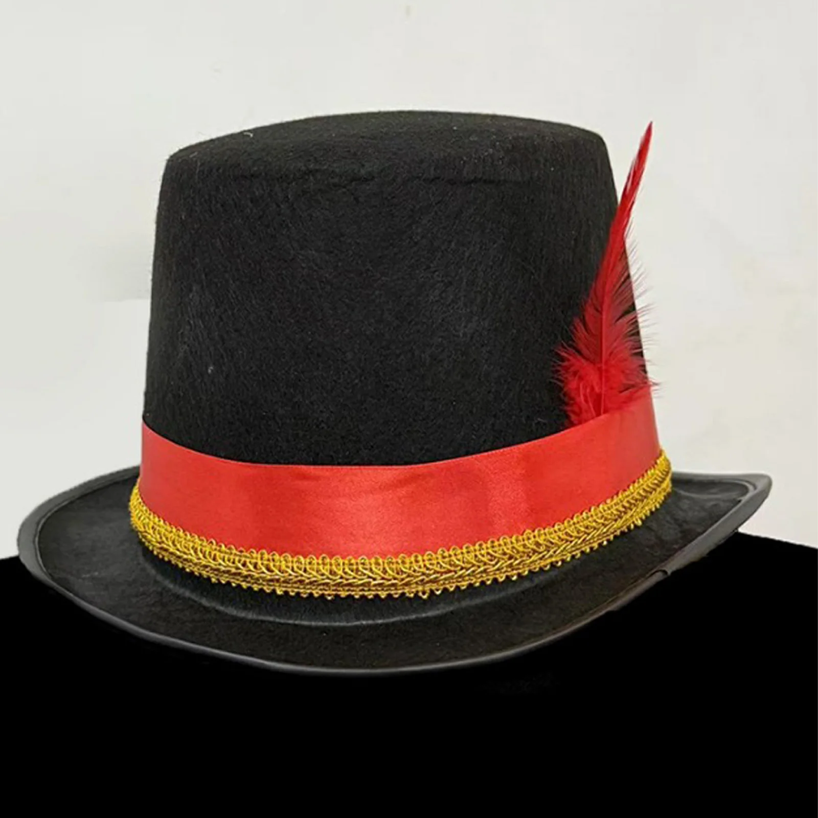 1개입 탑 햇 마술사 신사 의상 액세서리 공연용 정장 모자