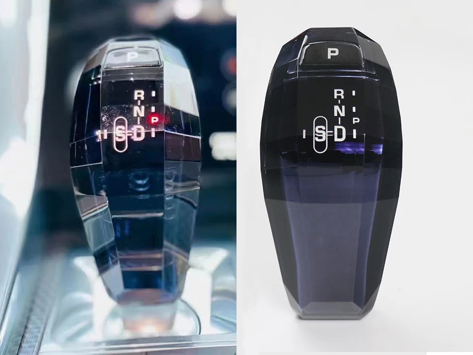 إكسسوارات السيارات الداخلية الفاخرة مقبض ناقل الحركة الكريستالي بالجملة لسيارة لاند رينج روفر سبورت 2014-2016 #5