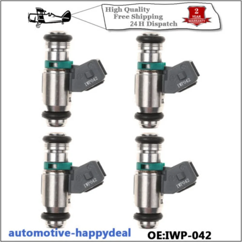 4X Petrol Fuel Injector IWP042 Fits Renault Clio SPORT 172/182 Megane Scenic 2.0