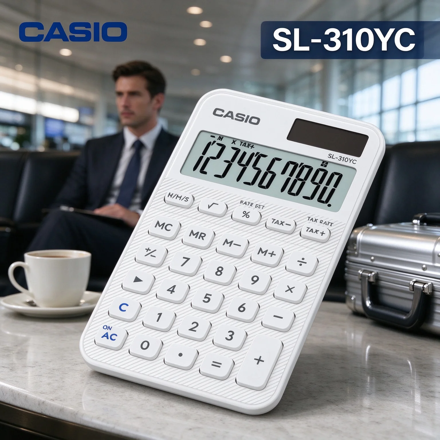 Casio /Finance Calc /Retail Calc MS20YC/SL310YC/DJ120D/GY120/DY120 Bright LCD Sensitive Buttons For Daily Billing And Cost Check