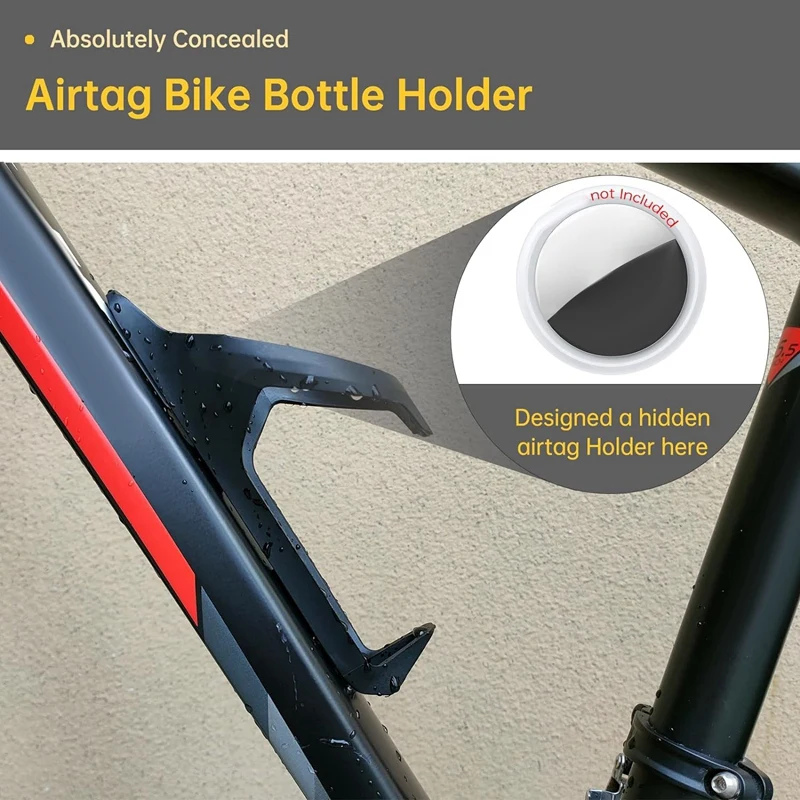 

Bike Mount Hidden on Water Bottle Holder, Universa Super Deal tag Holder