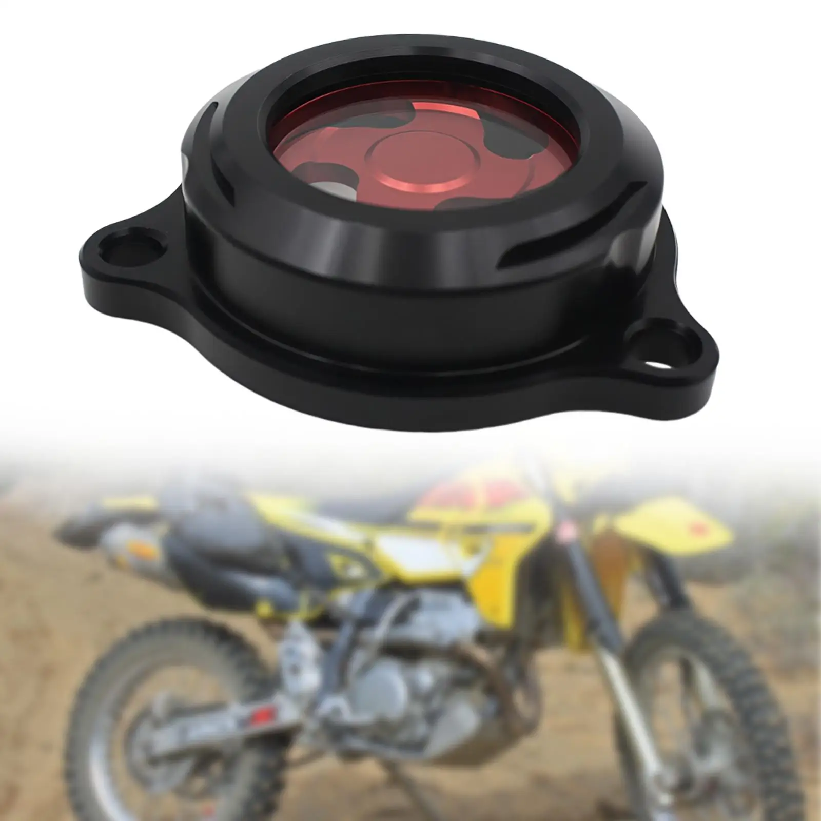 Engine Oil Filter Cover Cap Motorcycle Accessories Repair Parts Clear for Drz400E Drz400SM Drz400S Convenient Installation