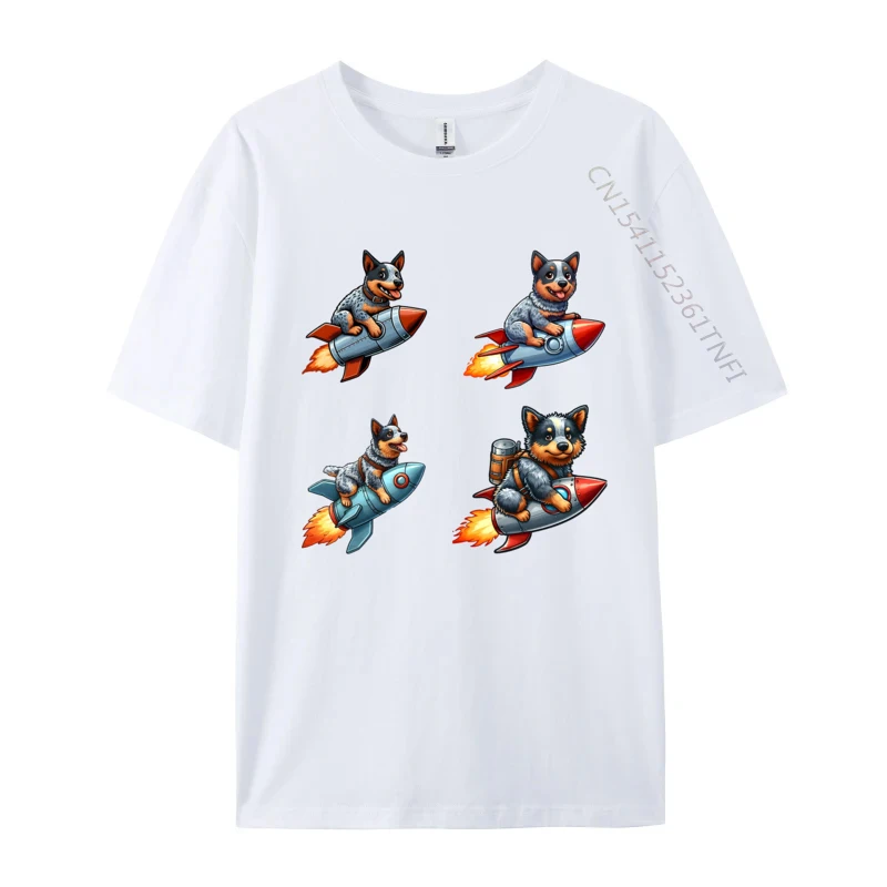 

Australian Cattle Dog Bundle T-shirt Dog Lover T-Shirt Tops T Shirt Latest Cosie Cotton Men T Shirts Design