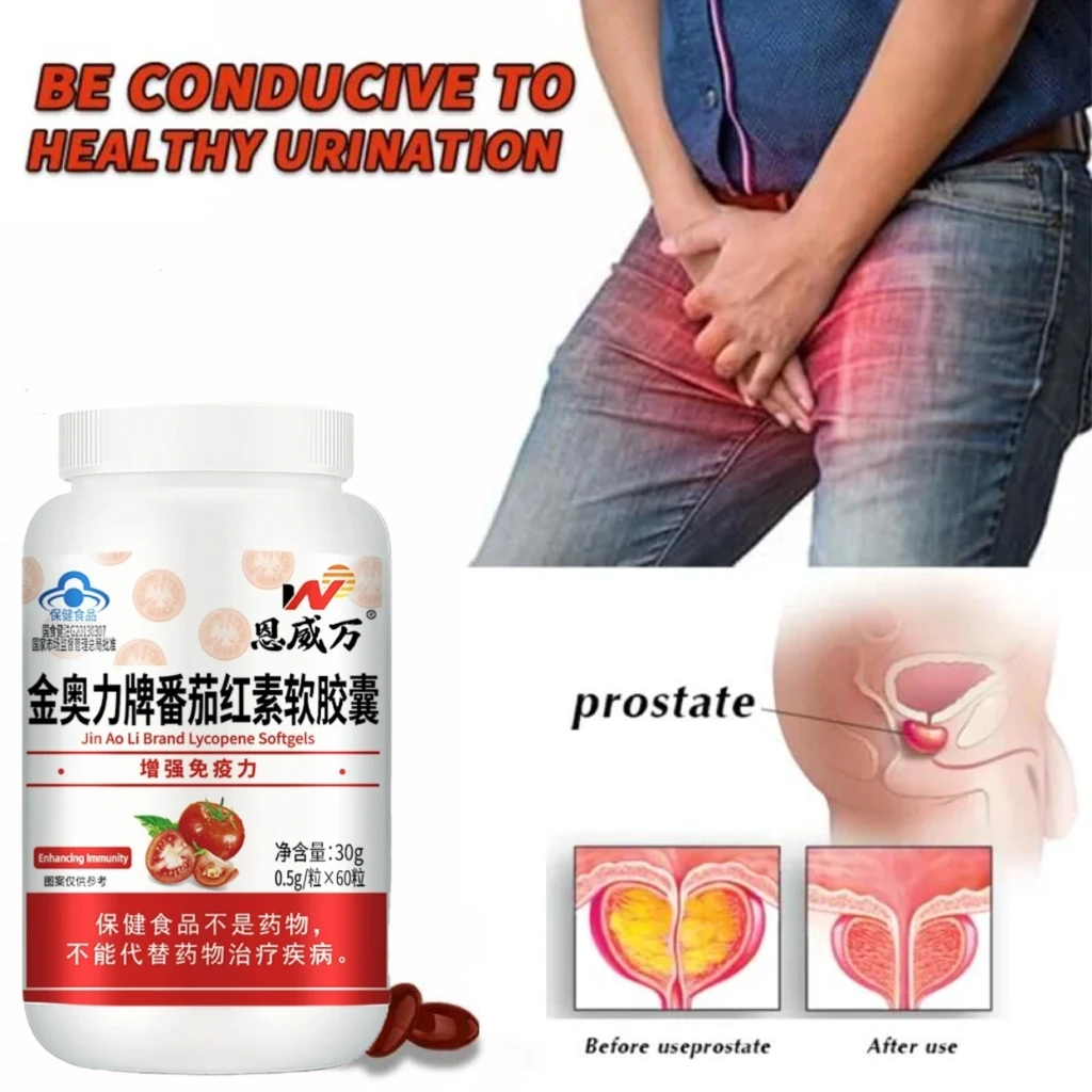 Prostate Health Supplement, Natural Saw Palmetto Extract, Supports Prostate and Hair Growth Capsules for Men and Women