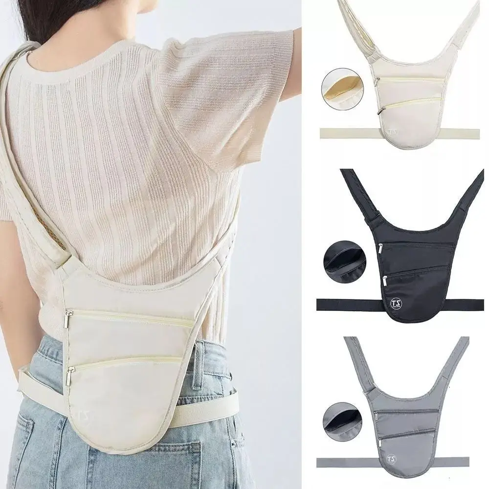 

New Anti-theft Sports Waist Bag Big Capacity Multifunctional Invisible Belt Bag Gym Travel Money Belt