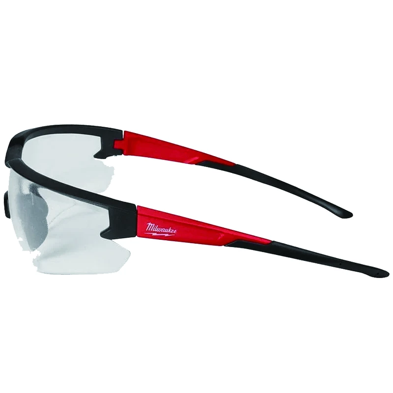 MILWAUKEE 48-73-2000 Clear Safety Glasses Anti Fog Durable Scratch Resistant Lenses Power Tool Accessories