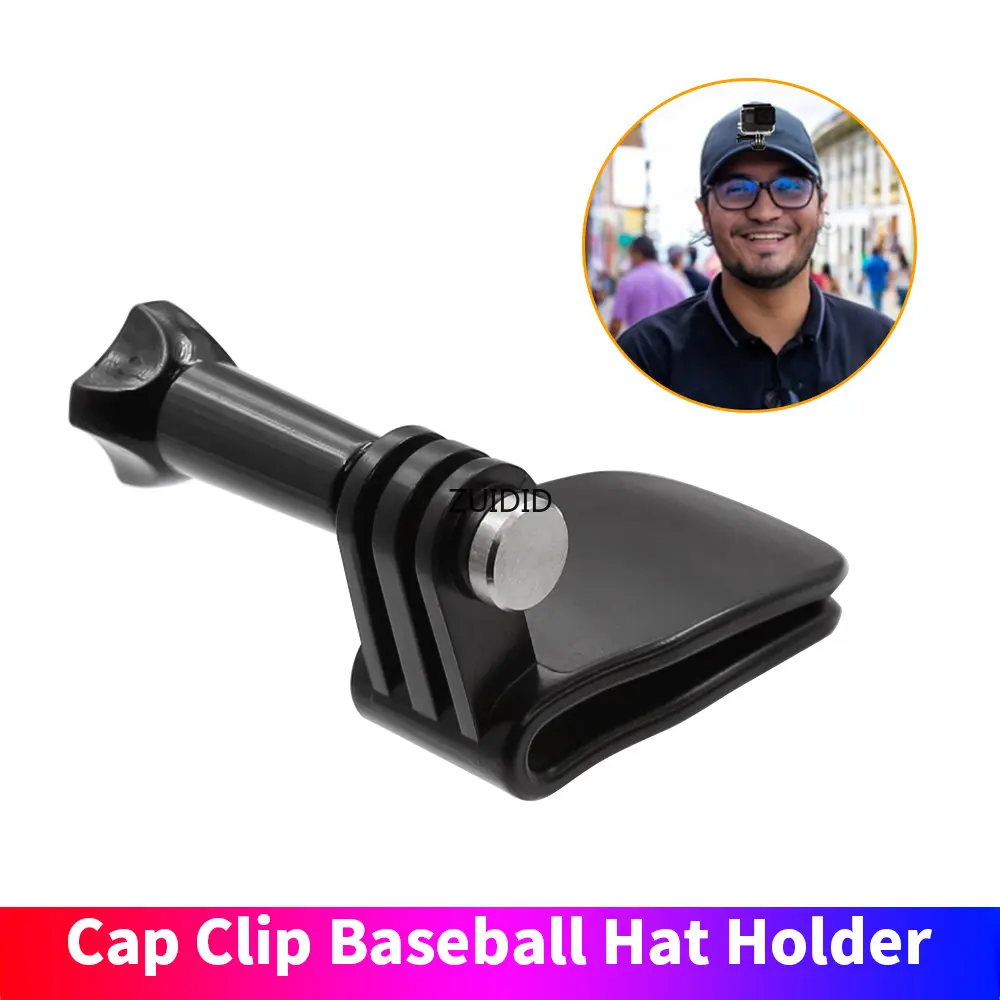 Quick Baseball Cap Clip Mount Fast Clamp Supports For Gopro Hero11 9 8 Session insta 360 SJ4000 SJCAM Action Camera Accessories