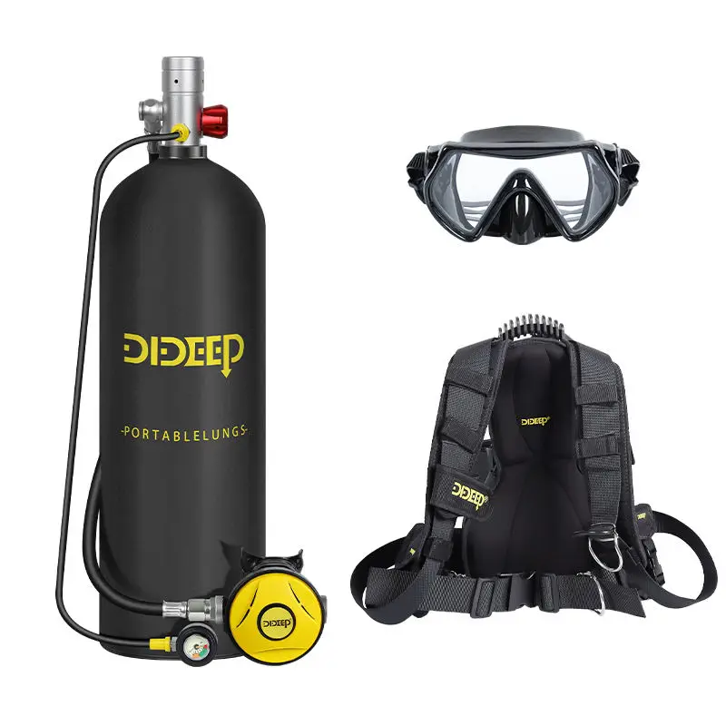 4L X7000 Scuba Gear Complete Set Air Tank Diving Air Tank Snorkels