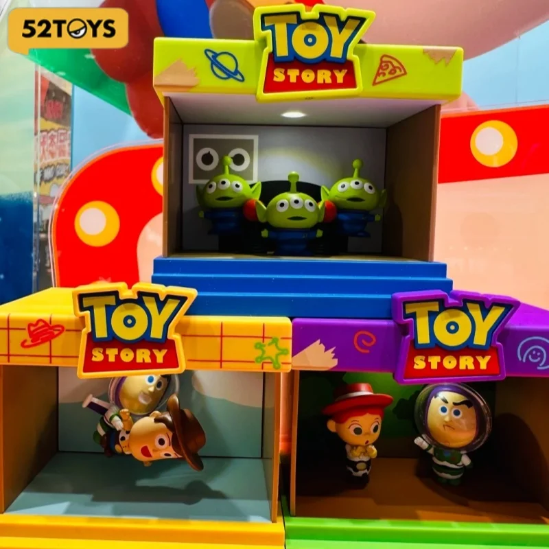 

52TOYS Toy Story Classic Movie Moments Series Blind Box Woody Buzz Figure Doll Ornament Model Desktop Decoration Surprise Gifts