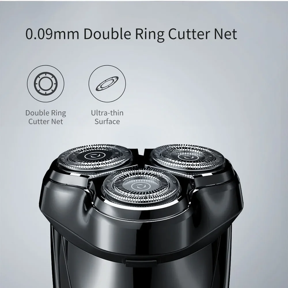 ENCHEN Blackstone ماكينة حلاقة كهربائية رئيس استبدال الحلاقة القاطع رؤساء ثلاثية الأبعاد تعويم كرية شفرة ل Enchen Blackstone 3