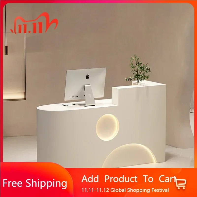 

Entertainment Store Counter Computer Desks Wall Table Office Chairs Shop Desk Coffee Princess Empfangtheke Trendy Furniture