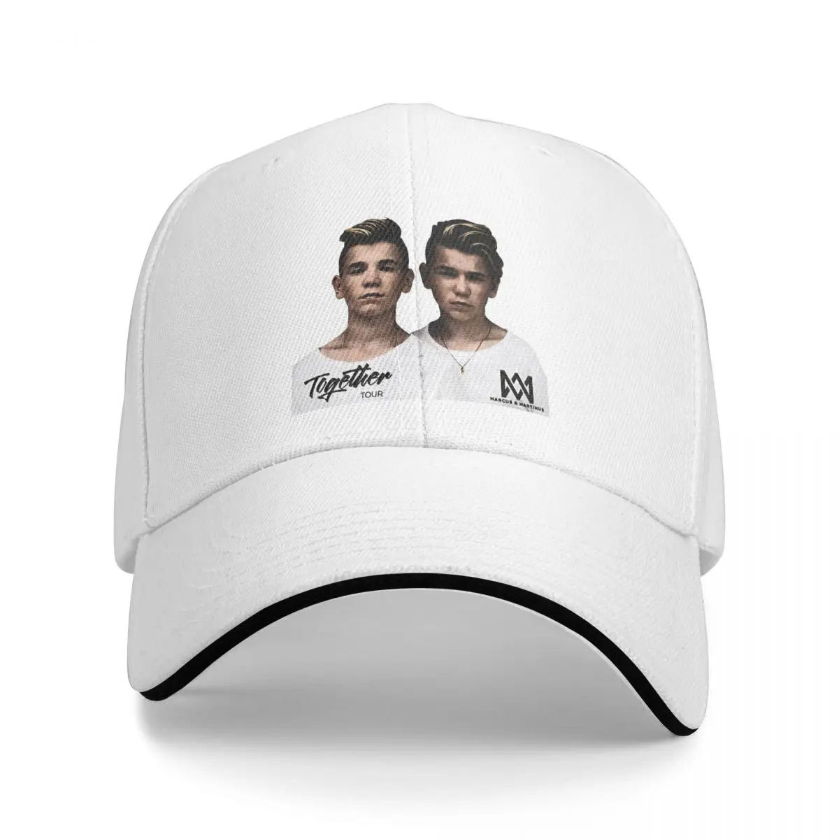 Marcus Martinus Together Tour Baseball Cap Fashion Sandwich Hat Unisex Adjustable Caps Hat Outdoor