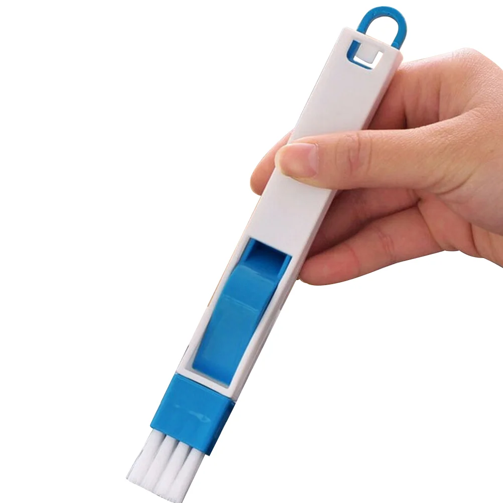 Multipurpose Computer Cleaning Brush Dustpan Keyboard Cleaner Base Tool Window Door Track