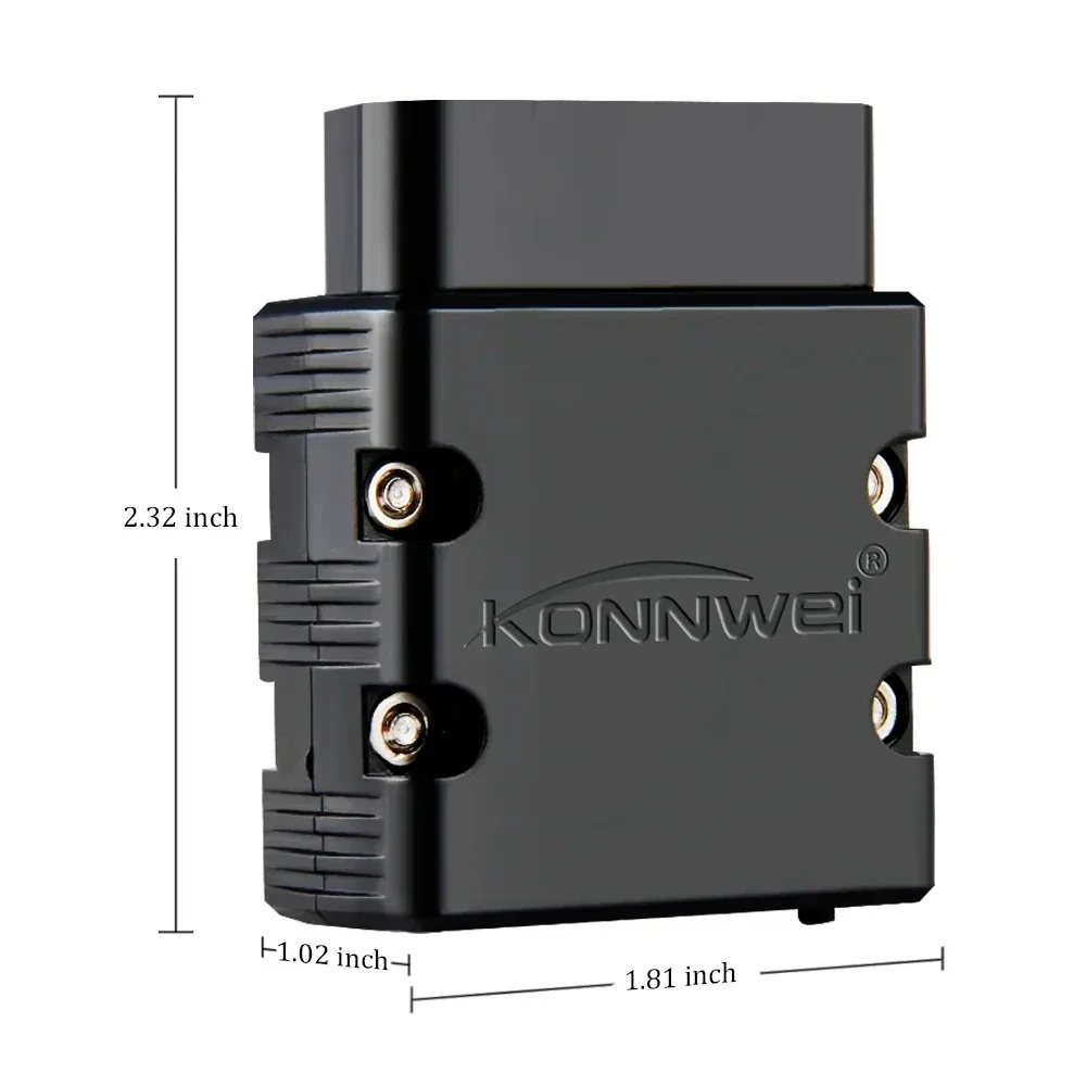 Nuovo KONNWEI ELM327 V1.5 OBD2 Scanner diagnostico per auto KW902 Bluetooth Auto Scanner Mini ELM 327 KW902 Lettore di codici per Android/IOS