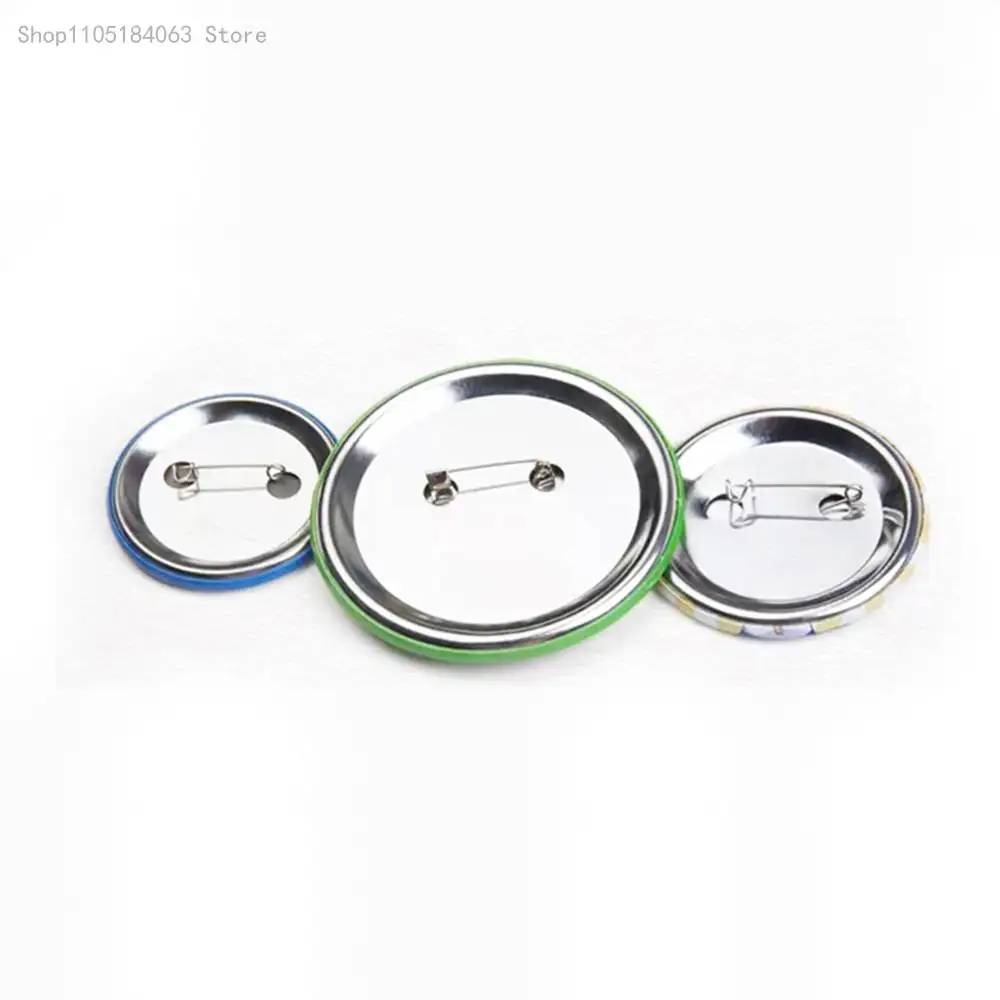 Face W-Winning Smile Cute Funny Badges 25 32 44 58 75 mm Round Cosplay Pin Bag Decor Fans Collect Friends Gifts Brooch Souvenir