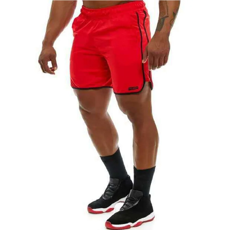 Muscle Sports Fitness Sports Casual Men\'s Summer Running Beach Training Quick Dry Plus Size Breathable Five Cent Shorts Trend