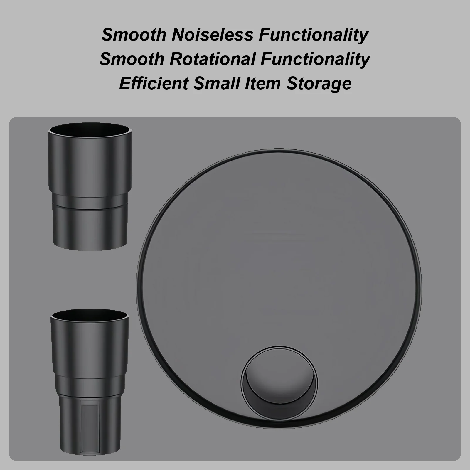 

Car Cup Holder Tray Adjustable Portable Expandable Car Cup Holder Expander With Tray For Travel Long Driving Commuting Vehicle