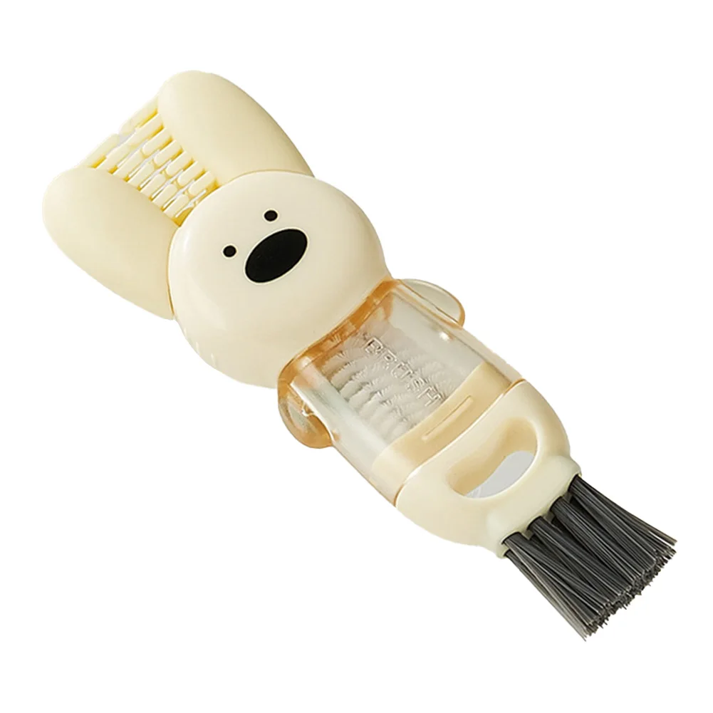 For Home Kitchen Bottle Cleaning Tools 3 In 1 Cleaning Brush Practical Hook Hole Versatile Design Buckle Design