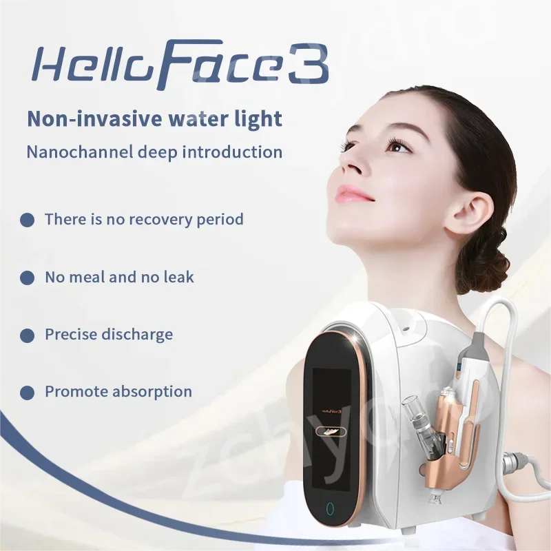 2025 Portable Non-invasive Brightening and Whitening Skin and Deep Skin Nutrition Injection Improve Pores and Fine Lines