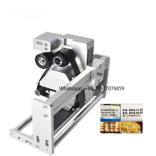 2026 Factory Price Automatic Electric Driven 24mm Tto Printer/ Thermal Transfer Overprinters Coding Machine Film For Lot Number