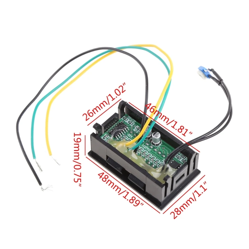 Indicatore di livello livello carburante olio LED universale per auto moto 12V