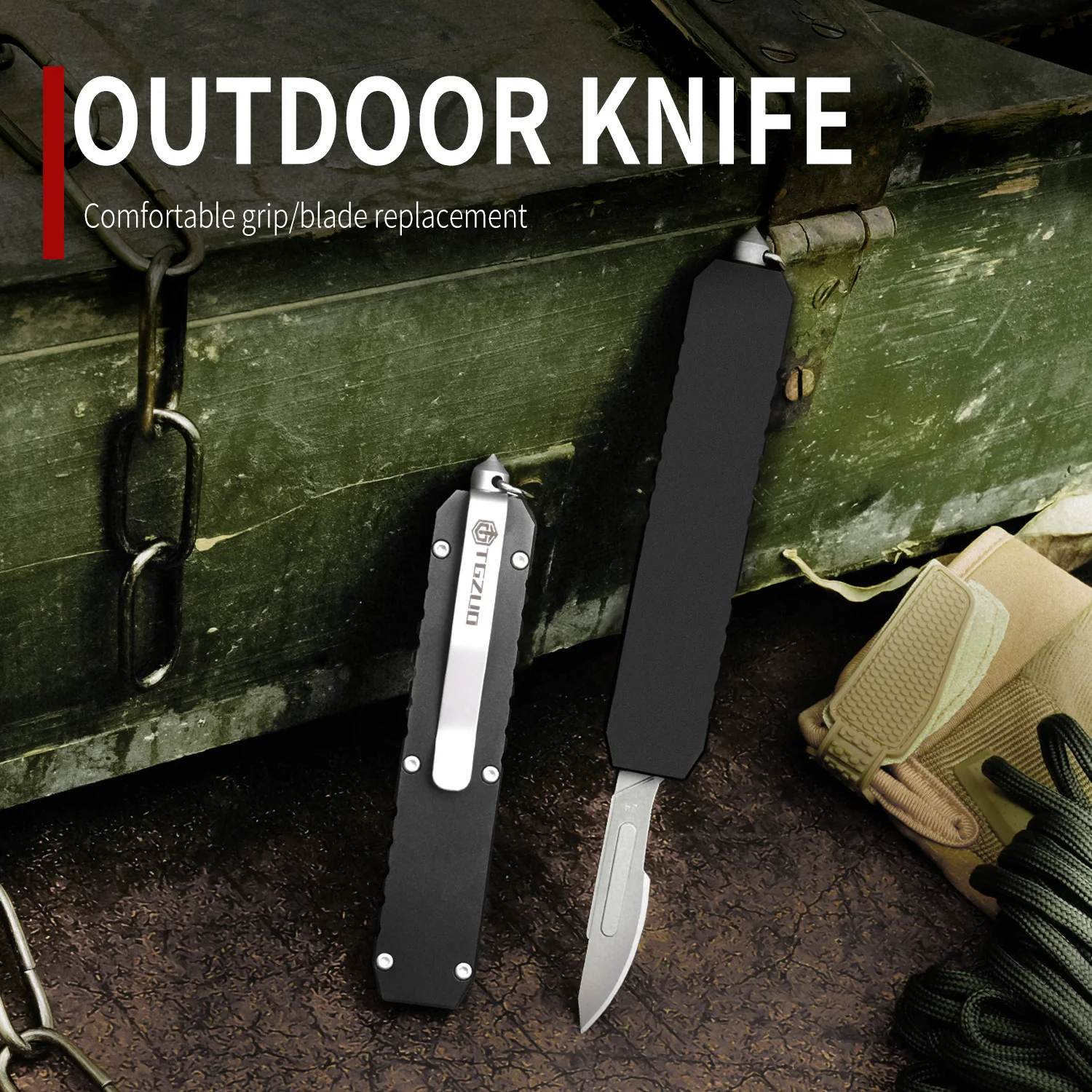 Free Shipping Outdoor Multifunctional Tools Without Blades Outdoor Camping EDC Tools No Stripes