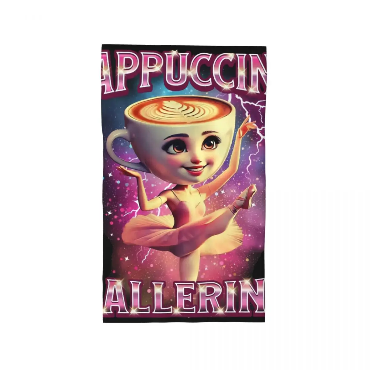 Personalizado bailarina Capuchina cerebro italiano Tung Tung Sahur viaje natación Camping toalla algodón cara toallas