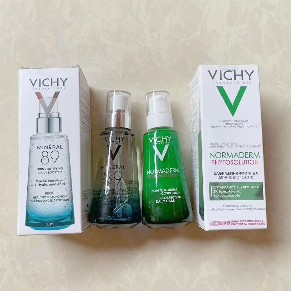 

VICHY Anti-acne Oil Control Lotion Deep Moisturizing 89 Serum Repairing Skin Barrier Lightening Soothing Serum Skin Care