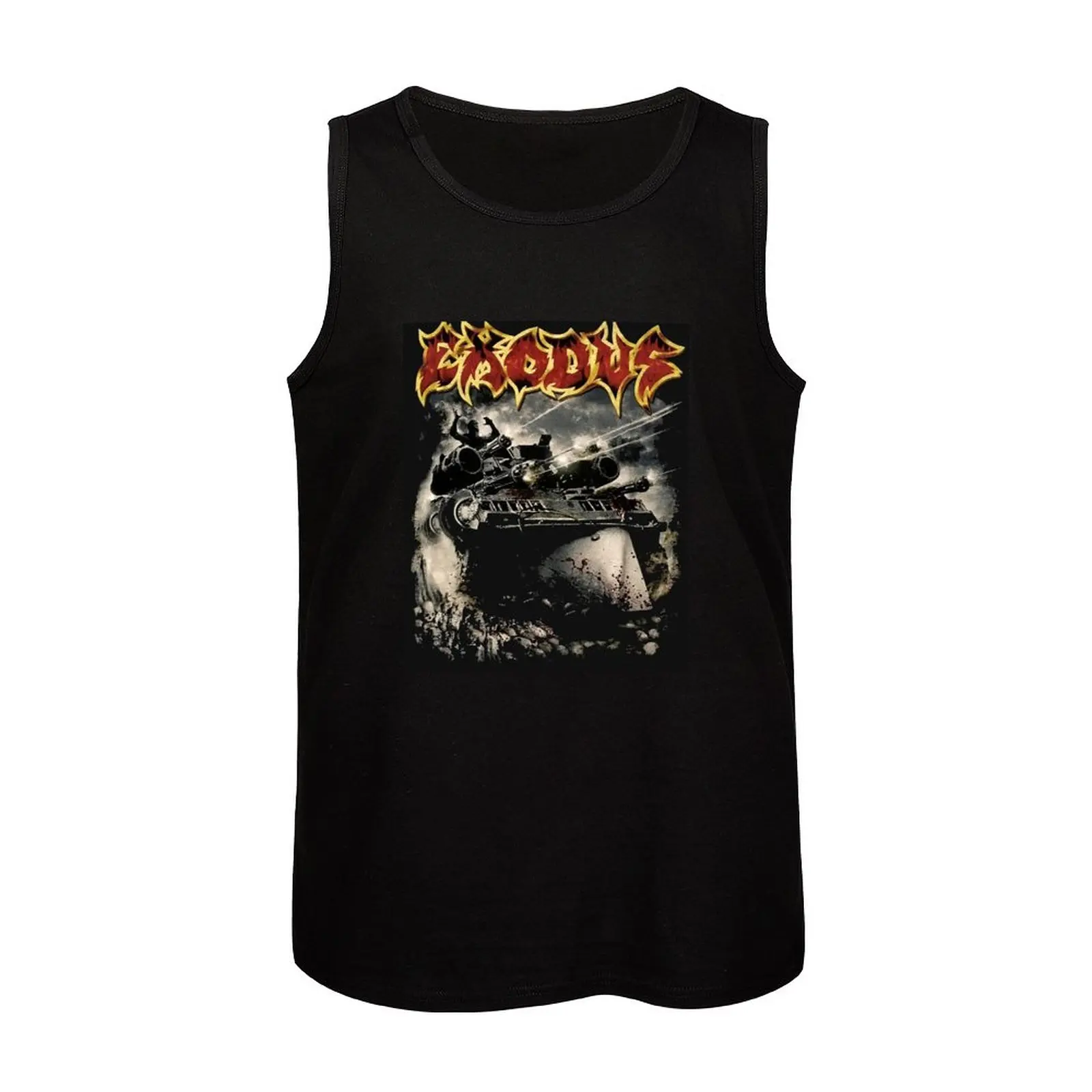 Exodus-Camiseta sin mangas para hombre, ropa deportiva de verano, novedad