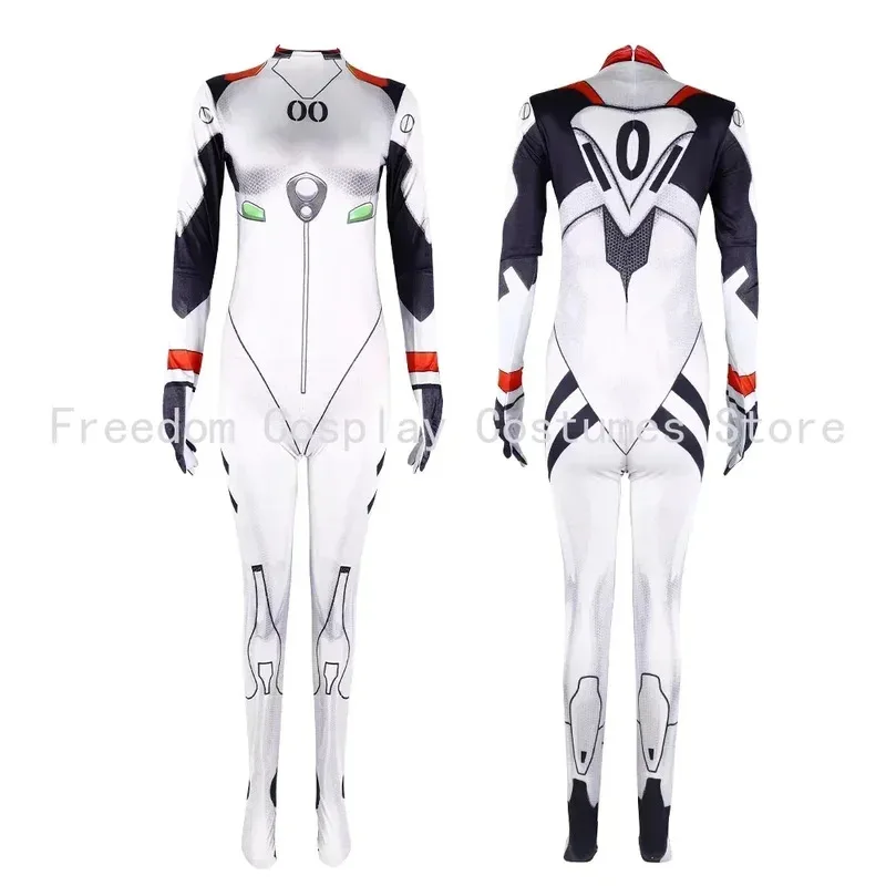 

2025 yiyi New Century Gospel Warrior Akira EVA jumpsuit Zerotwo02 Ayanami Cos Women's tight fitting suit jumpsuits For Hall
