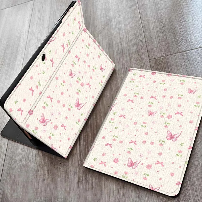 

Floral Bowknot Pattern For OPPO Realme Pad 3 11 2 4 Pro Air Neo SE X 11 11.61 11.4 12.1 13.2 Inch Tablet Case