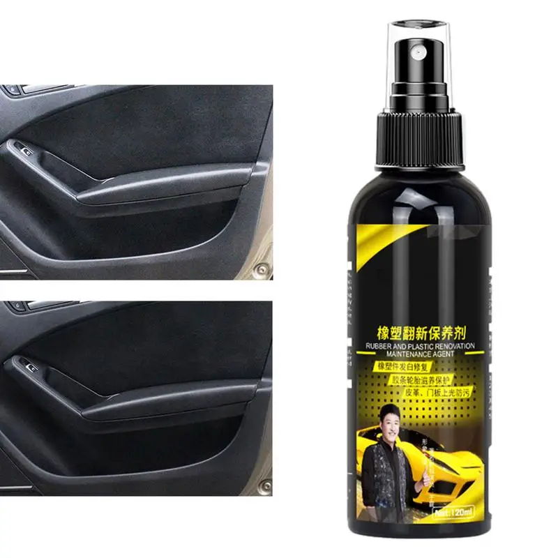 

Car Coating Renewal Agent 120ml Car Armrest Dashboard Interior Cleaning And Restoring Spray Dual-Purpose Car And Home Car Wax