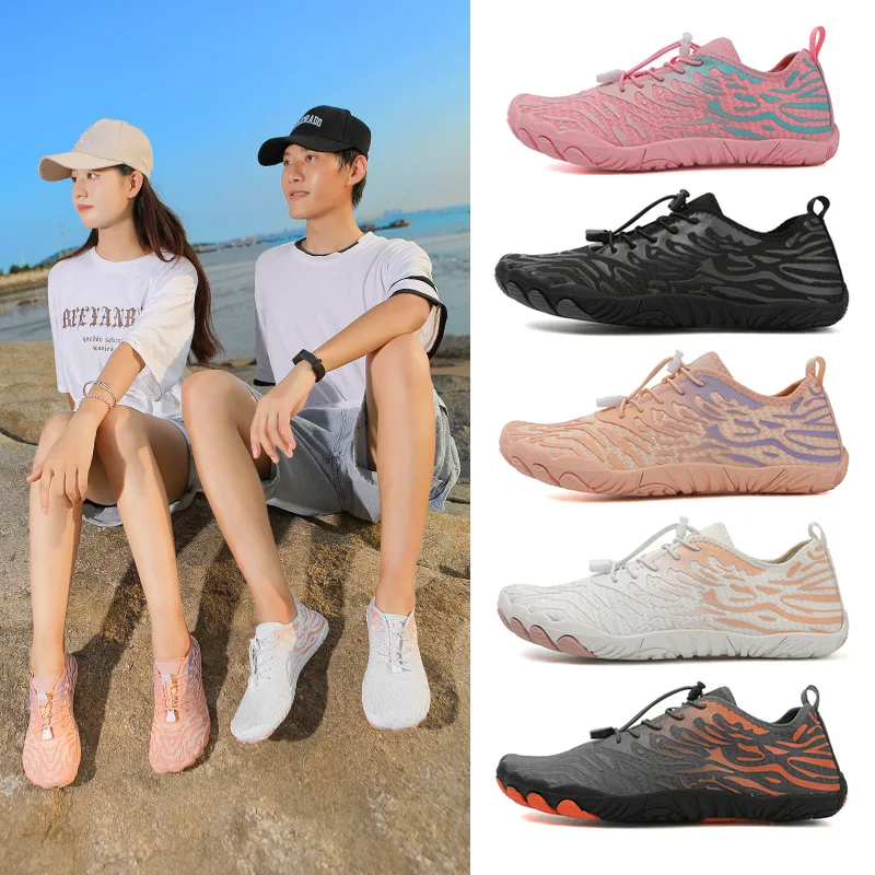 Men Water Shoes Women Beach Barefoot Aqua Shoes Swim Sandals Drainage Wading Shoes Quick Dry Boating Fishing Surfing Sneakers