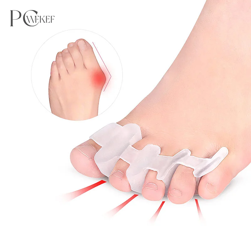 

Fingers Feet Haluksy Toe Spreader Bunion Corrector Toe Separator Hallux Valgus Corrector Bunions Finger Separator Toe Corrector