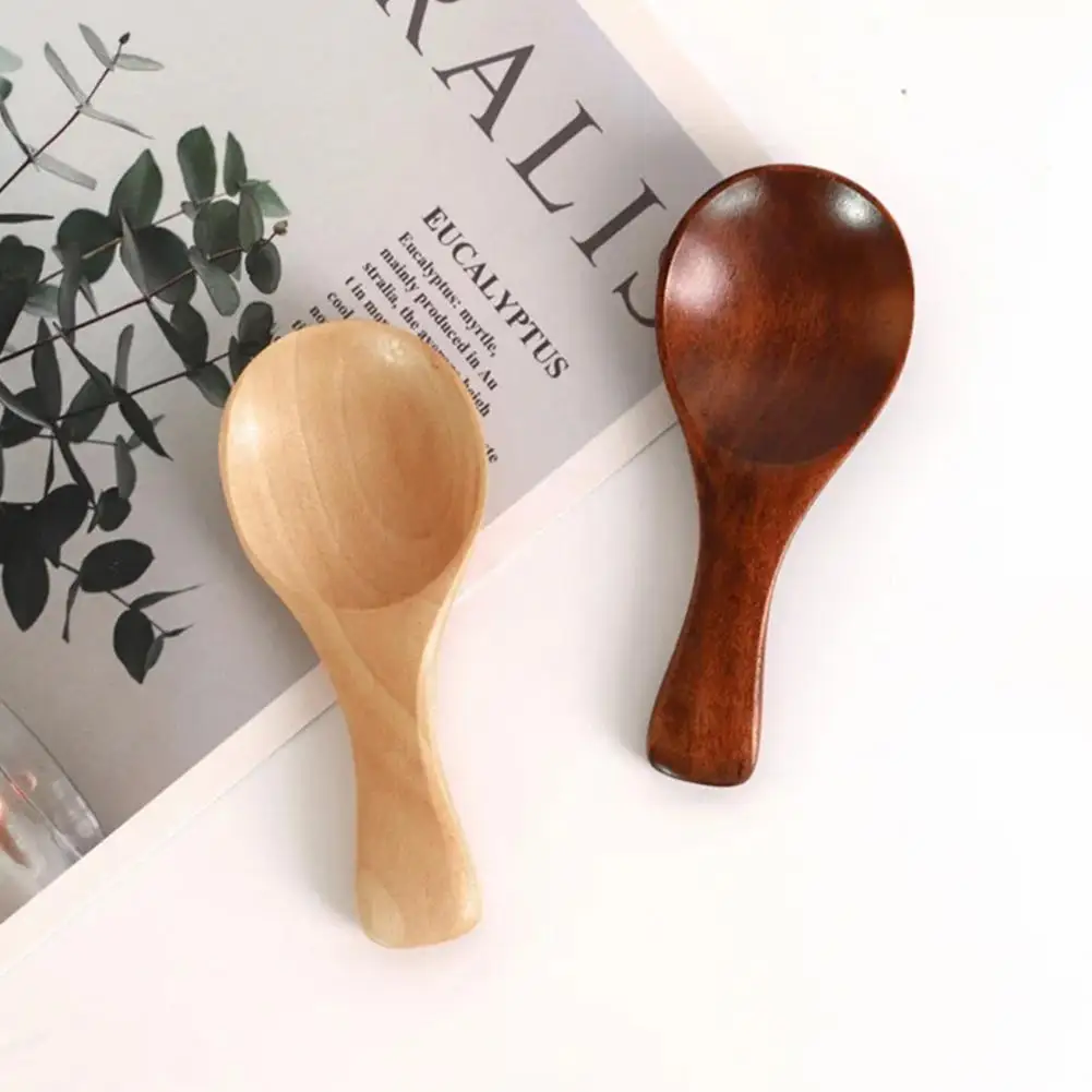 Wooden Serving Spoon Ladle Large Natural Wood Soup Ladle Cooking Utensil Handmade Tableware for Kitchen Restaurant Porridge