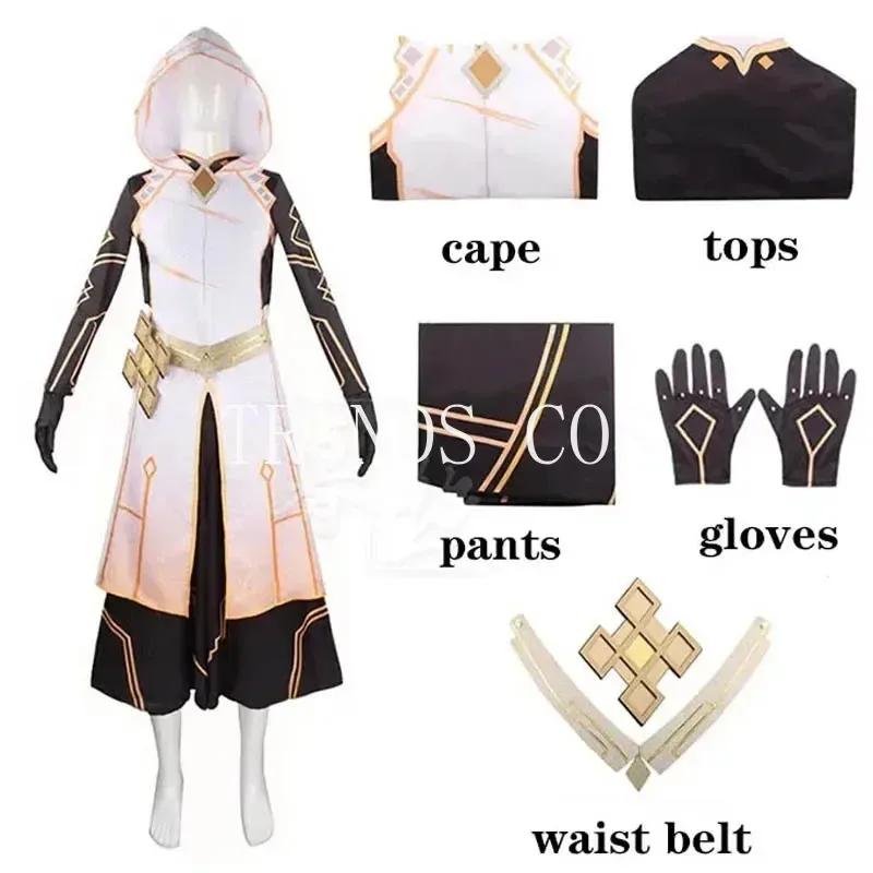 

Zhong Li Rex Lapis Morax Cosplay Outfits Zhongli Cosplay Costumes Full Set Cos Morax Game Suit for Halloween Zhong Li