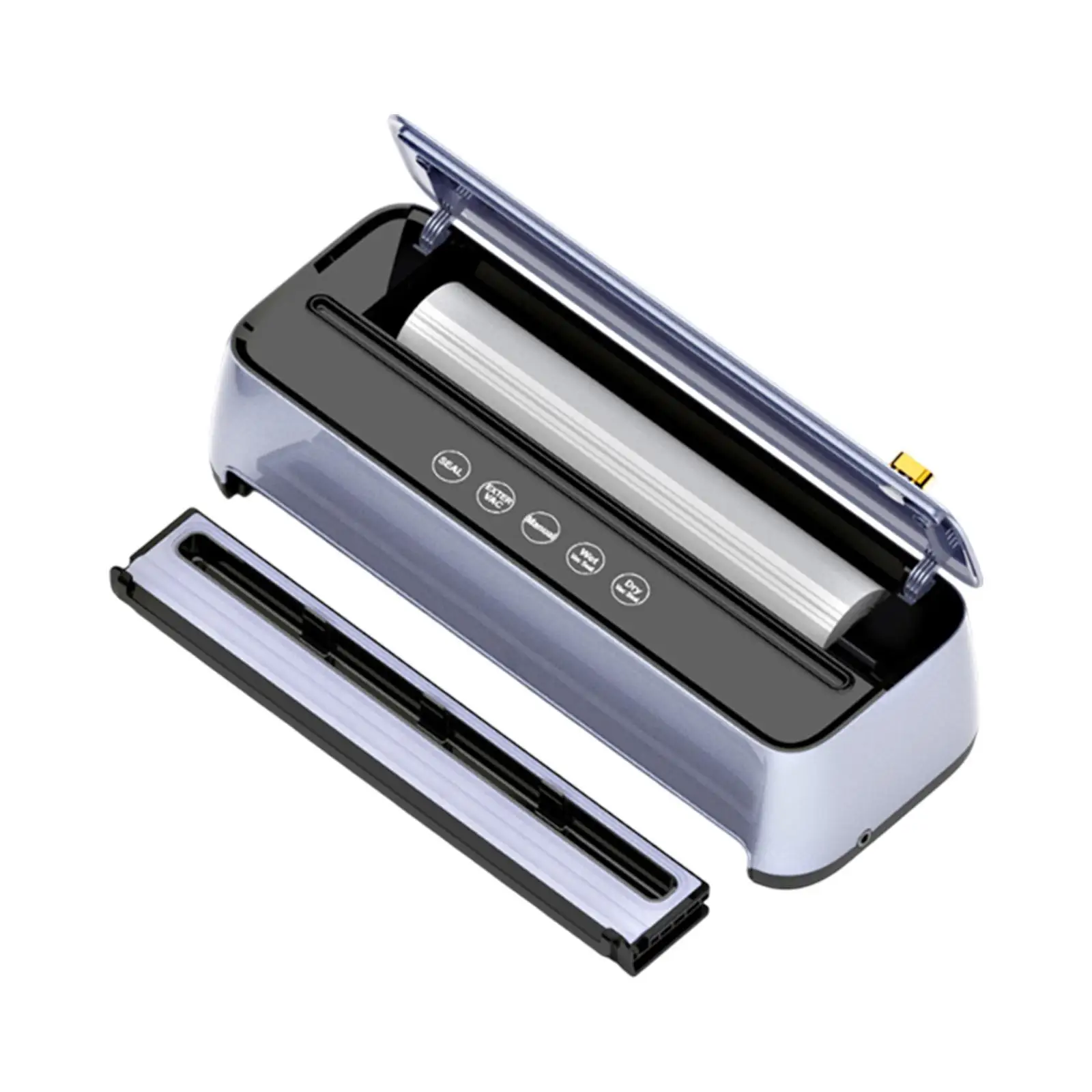 جهاز تفريغ الهواء للأغذية الرطبة الجافة، جهاز غلق أكياس الطعام المدمج القوي مع أكياس مانعة للتسرب، نظام إغلاق قوي لتخزين المواد الغذائية Sous Vide