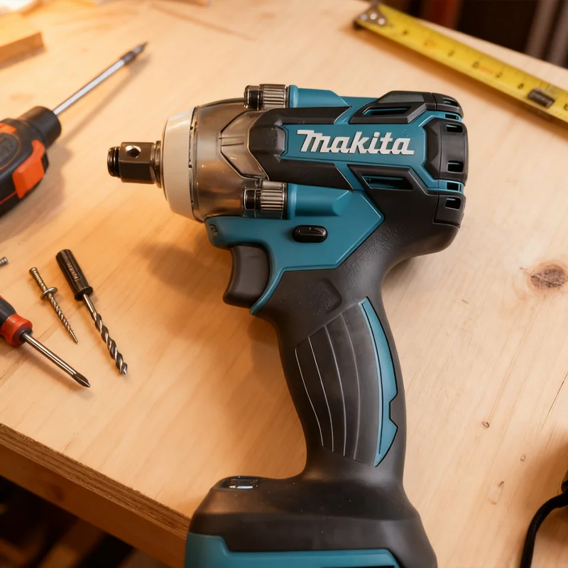 

Makita DTW285 18V Brushless Electric Screwdriver 280N.m 1/2" Socket Rechargeable Drill Driver Compatible with Ma