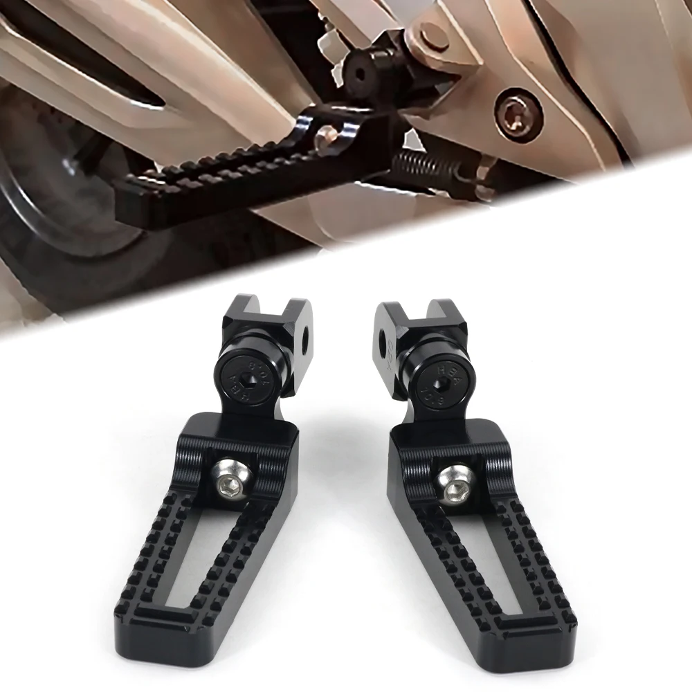 

Motorcycle Front Footrest Foot Peg Pedal Fit For SUZUKI GSX-R600 700 SV650S Kawasaki NINJA 250R 300 Z125 Z650 Z900RS VERSYS 1000