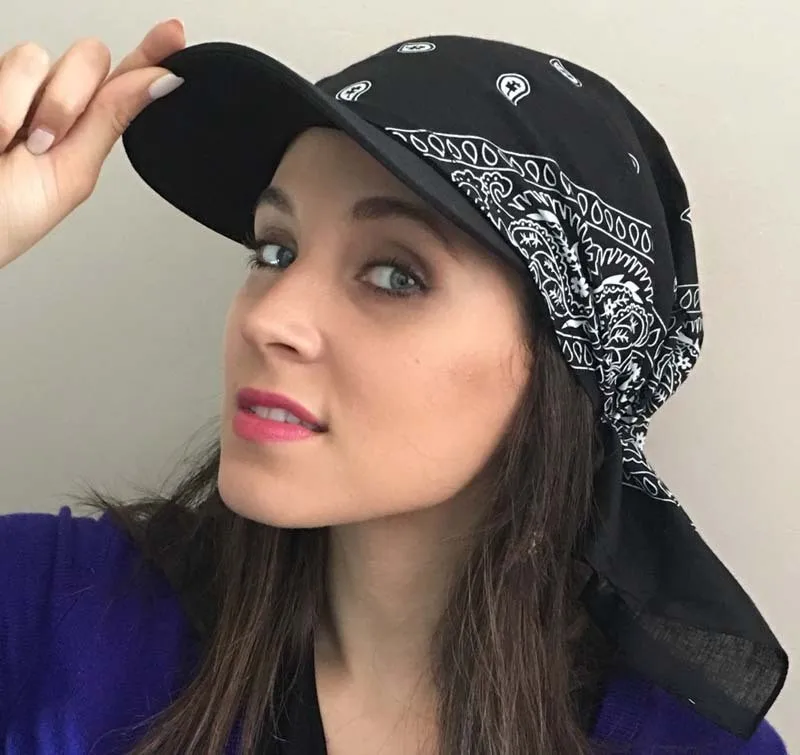 

Women's India Muslim Baotou baseball cap Retro Floral Cotton Towel Cap Turban Baseball Hat Wrap Fashion Bandana Turban Headscarf