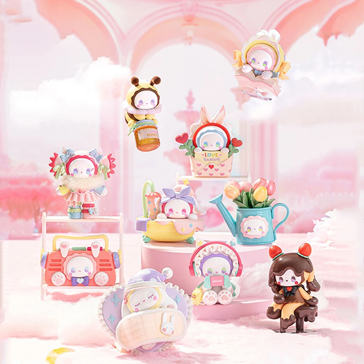 

Emma Secret Forest Love Dopamine Series Action Figure Cute Toys Surprise Collectible Model Girl Birthday Gift Christmas