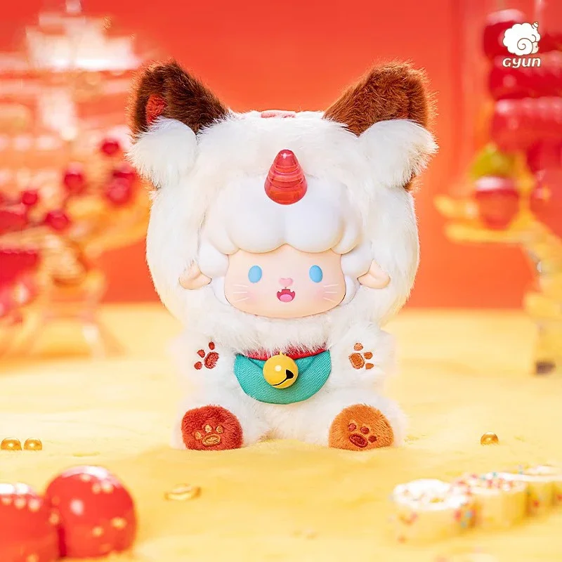 دمى Juanjuan Lamb Meow الأصلية من سلسلة Candy House الأعمى هدية مثالية لهواة الجمع