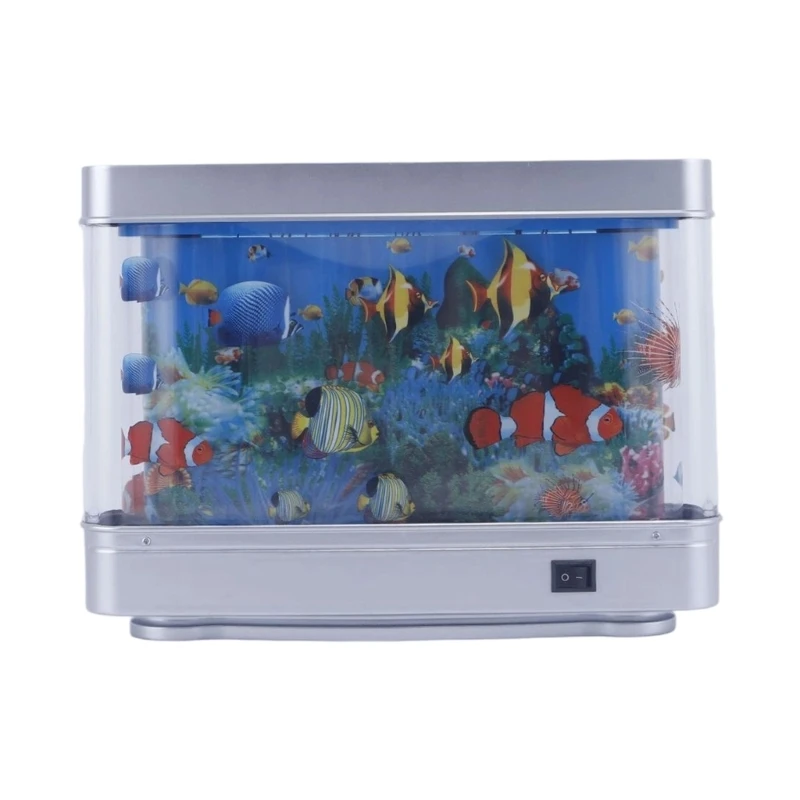 

Small LED Fish Lamp For Home Decors Create A Relaxing Ocean Vibing In Bedrooms And Offices