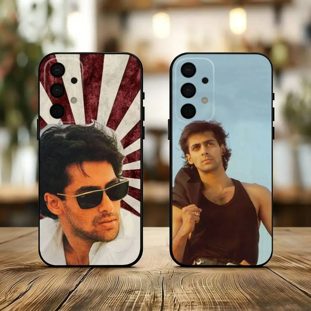 

Indian Actor S-Salman K-Khan Phone Case For Samsung Galaxy A73,A72,A71,A70,A53,A52,A51,Soft Silicone Black Cover