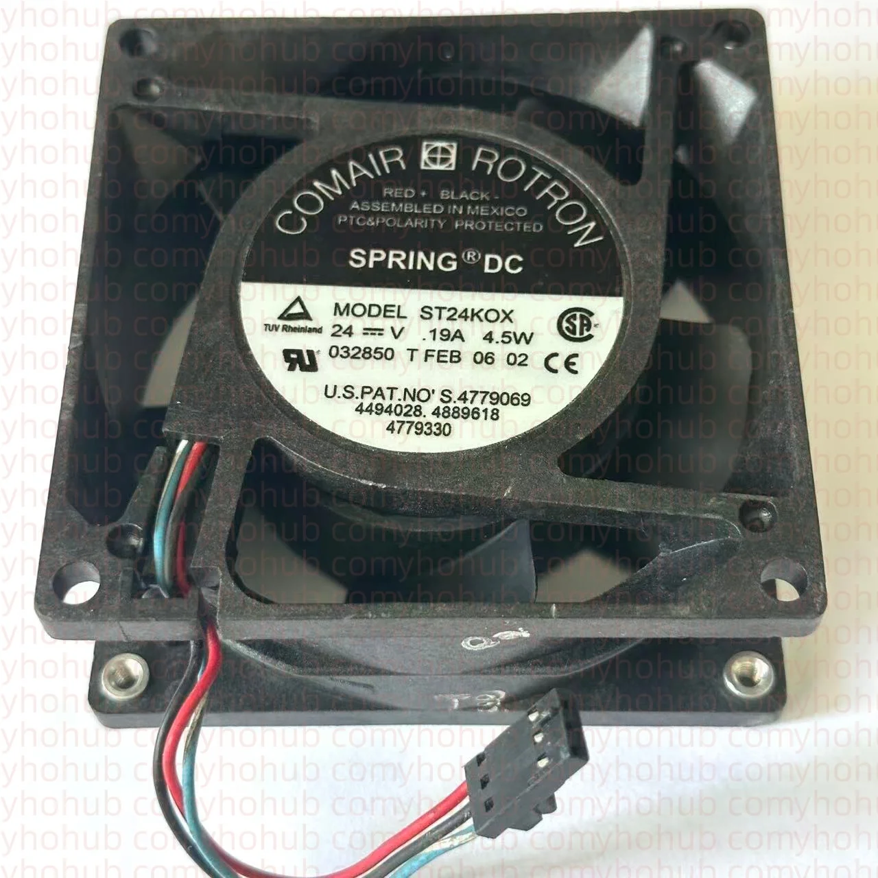 Вентилятор охлаждения сервера COMAIR ROTRON ST24KOX DC 24 В 4,5 Вт 80x80x32 мм