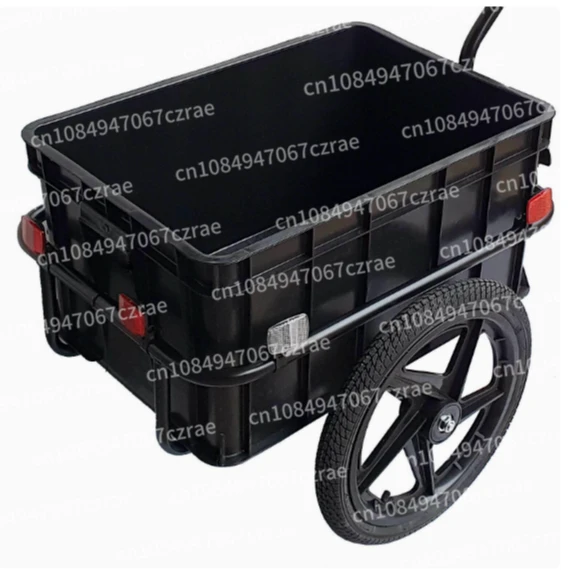 

Colored Field Trip Folding Removable Bike Trailer Camping Pet Mountain Bike Trailer