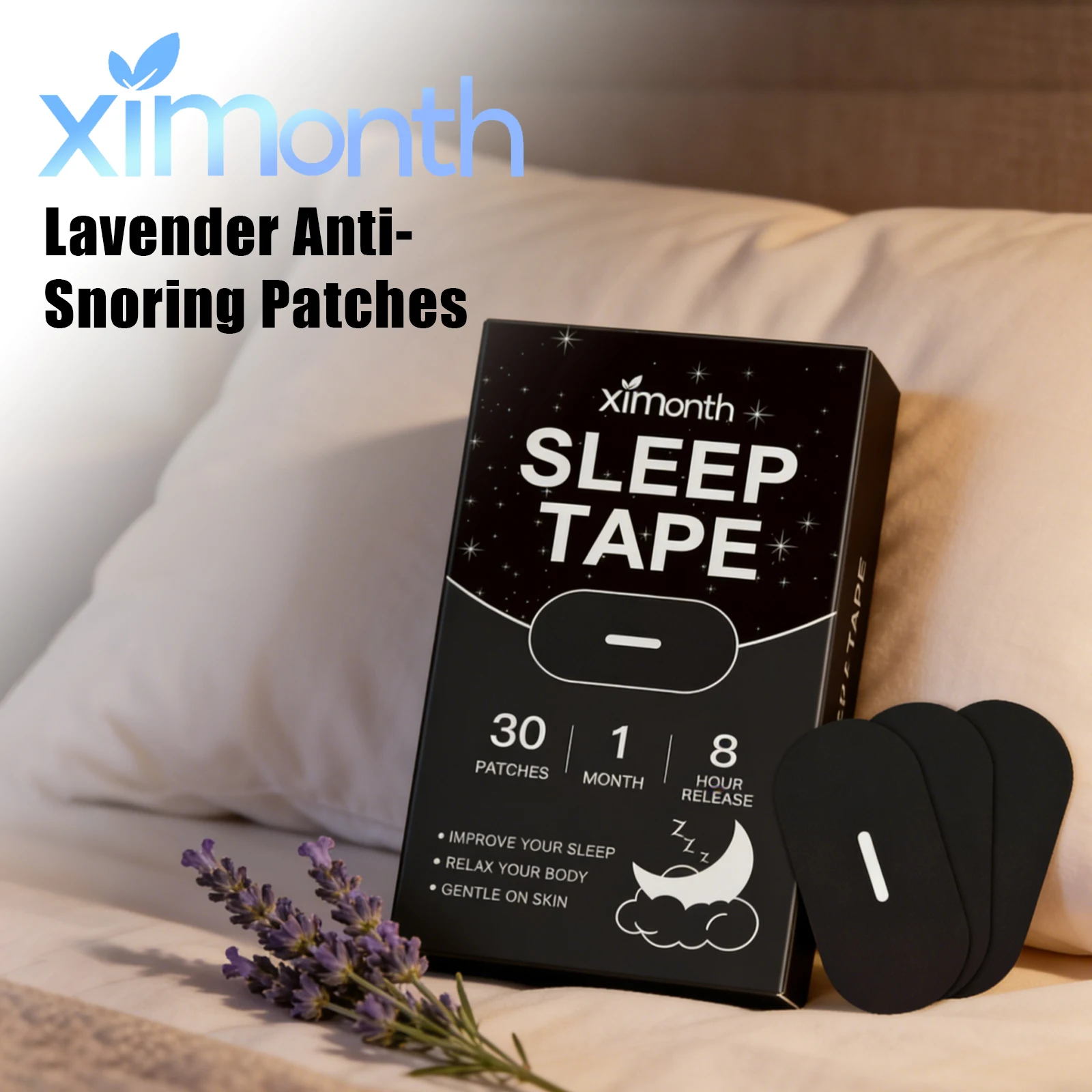 Ximonth Anti-Snoring Patches Correct Breathing Reduce Snorin
