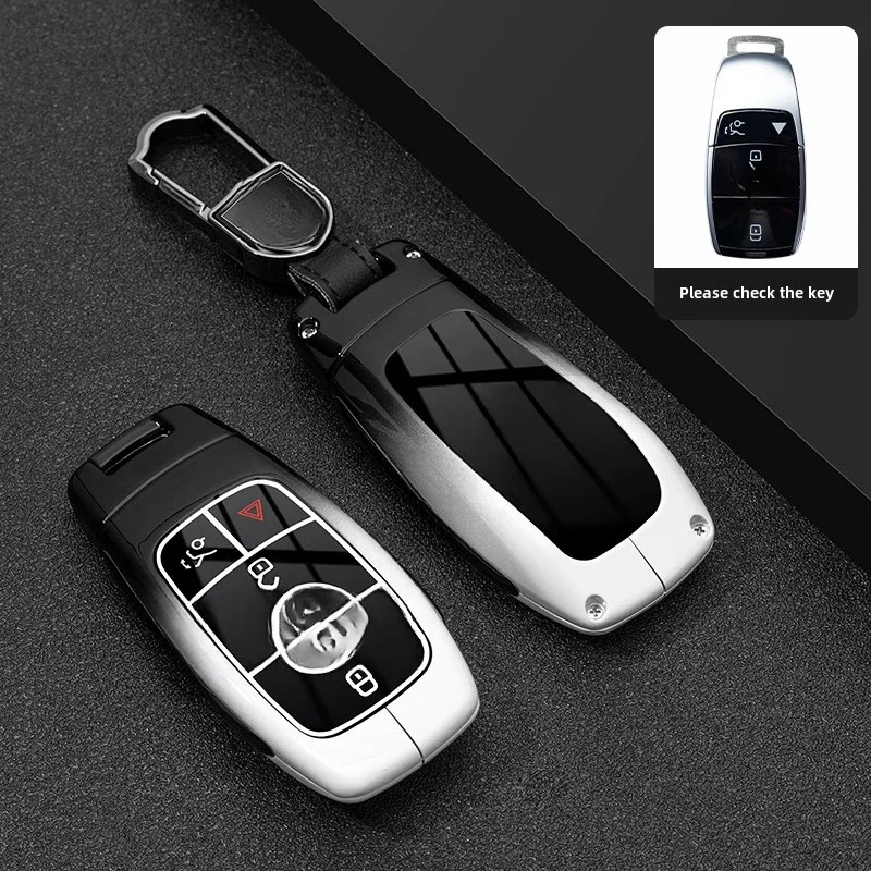 Zinc alloy car remote key cover for Mercedes CLA200 CLA260 CLA250 CLA220 W169 C117 car remote protector key fob car accessories