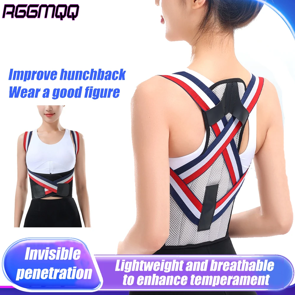 

1PCS Posture Corrector for Men Women – Adjustable Back Brace for Hunchback,Scoliosis,Neck Pain Relief-Upper/Lower Lumbar Support