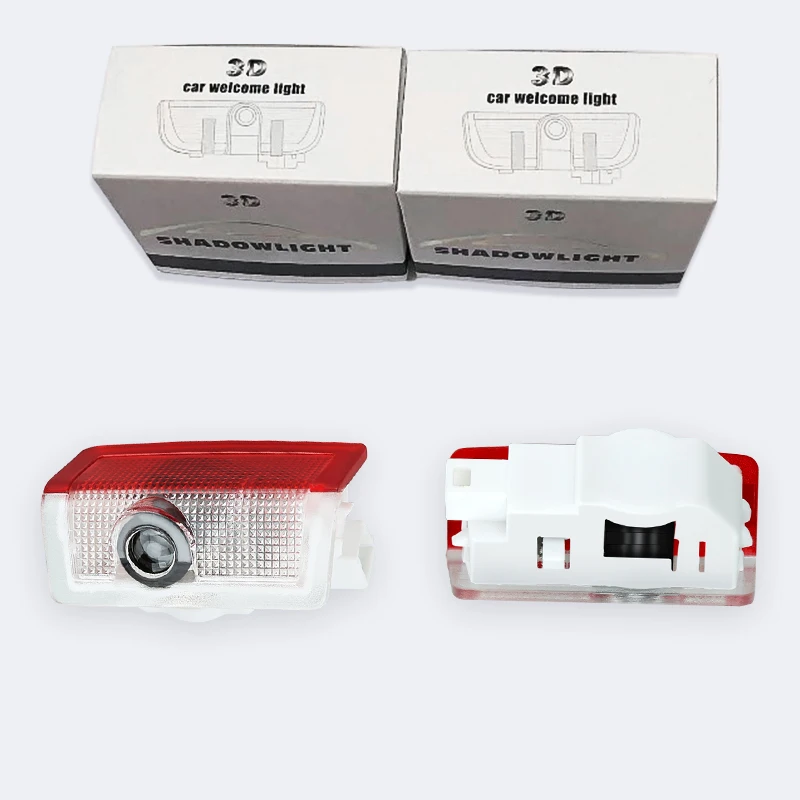 2X Car LED Door Courtesy Ghost Shadow Logo Welcome Light For Mercedes Benz E W213 W212 A W176 B C W205 M GL GLA W156 GLC GLE GLS